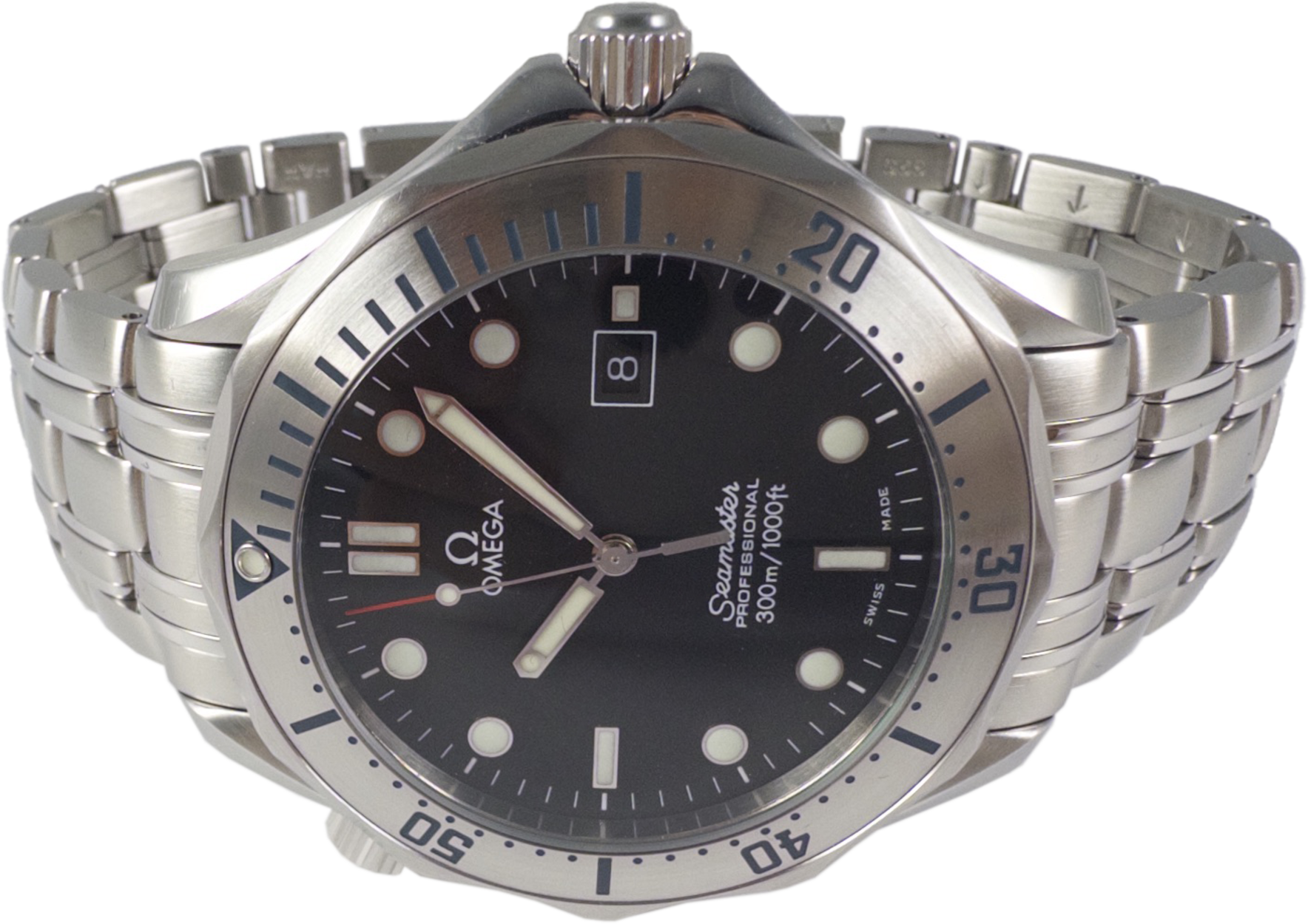 Omega Seamaster Diver 41 300M Quartz Silver Black Japan Market Edition 2261.50
